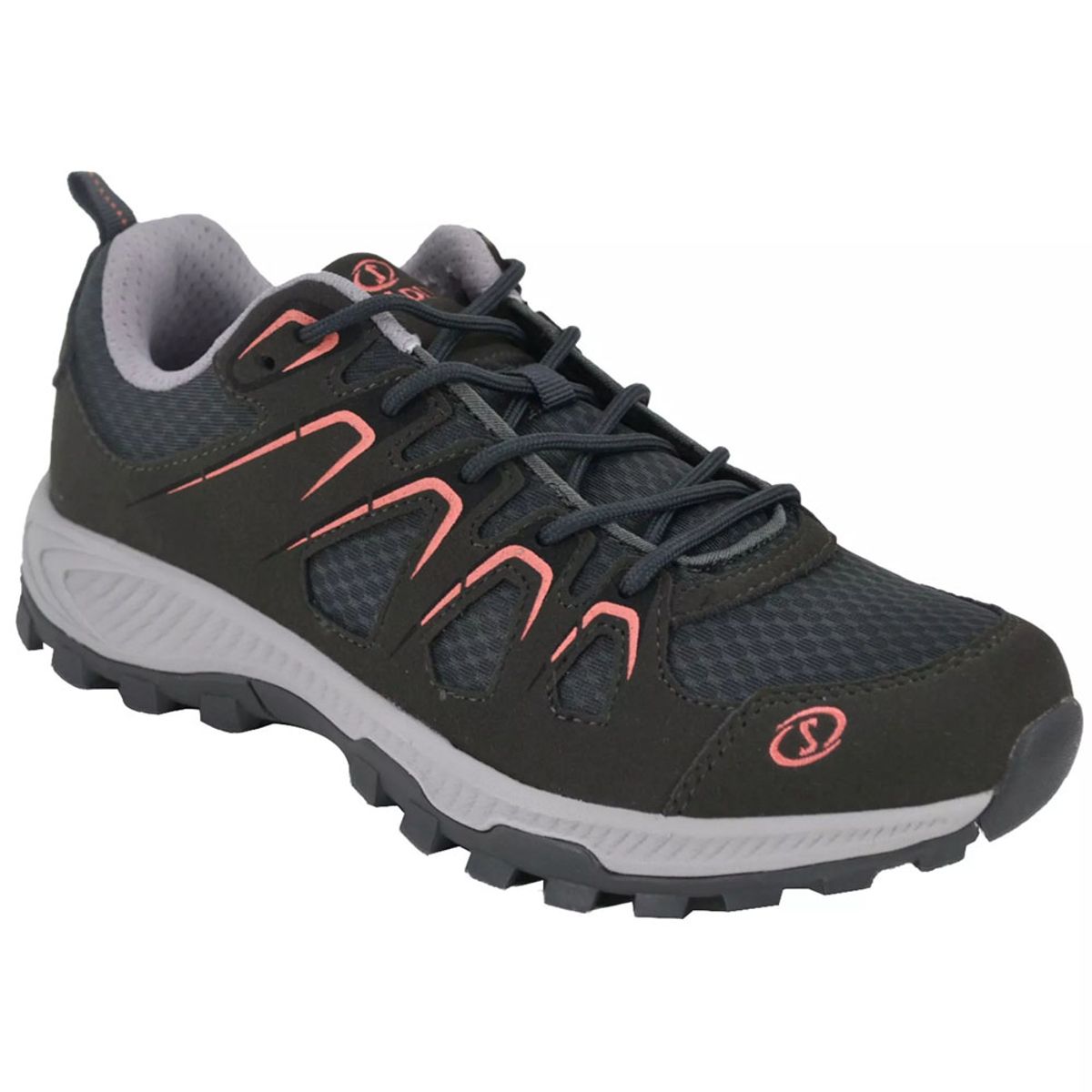 SPALDING - Zapatilla Outdoor Mujer Spalding Caña Baja ZFO3006 Negro Rosa