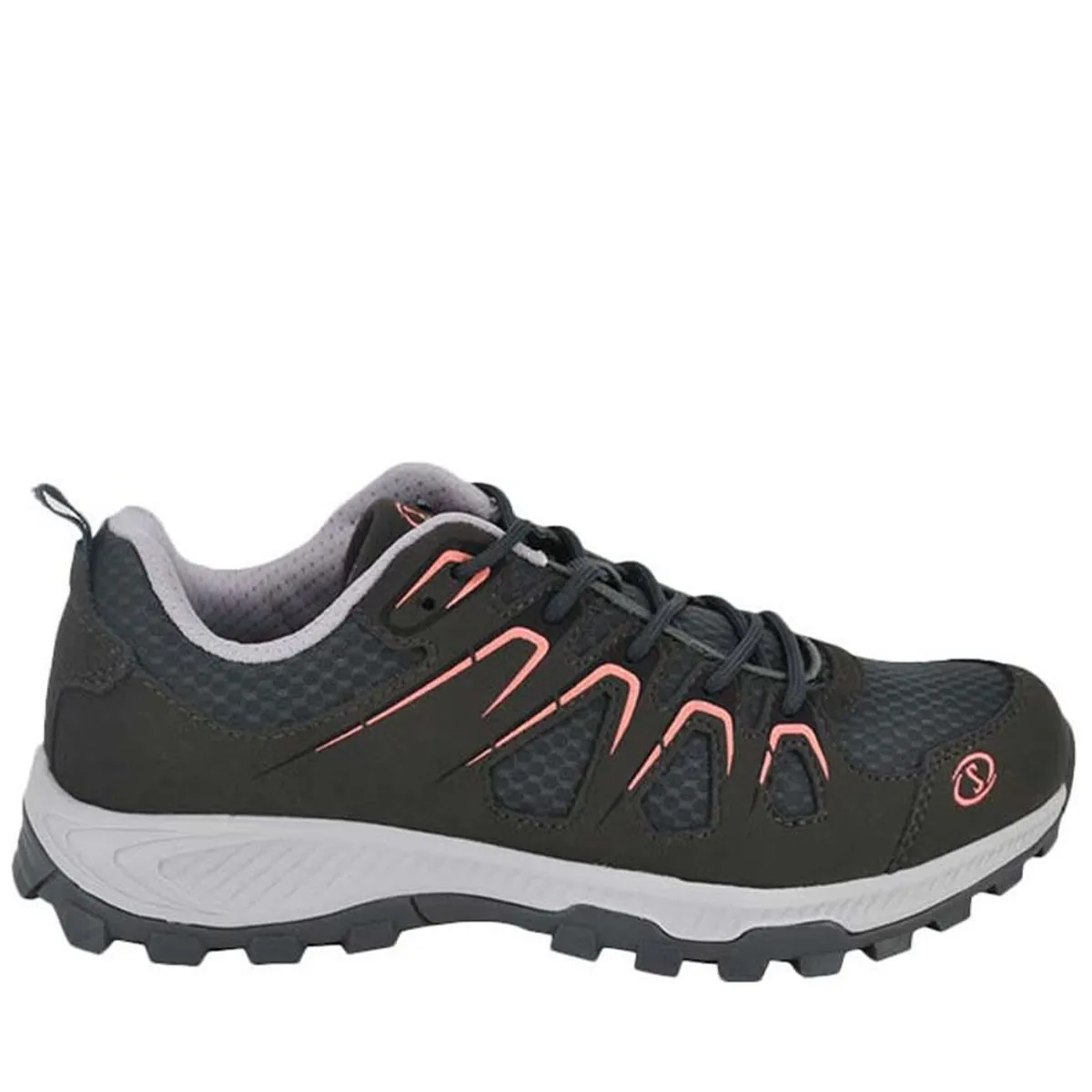 SPALDING - Zapatilla Outdoor Mujer Spalding Caña Baja ZFO3006 Negro Rosa
