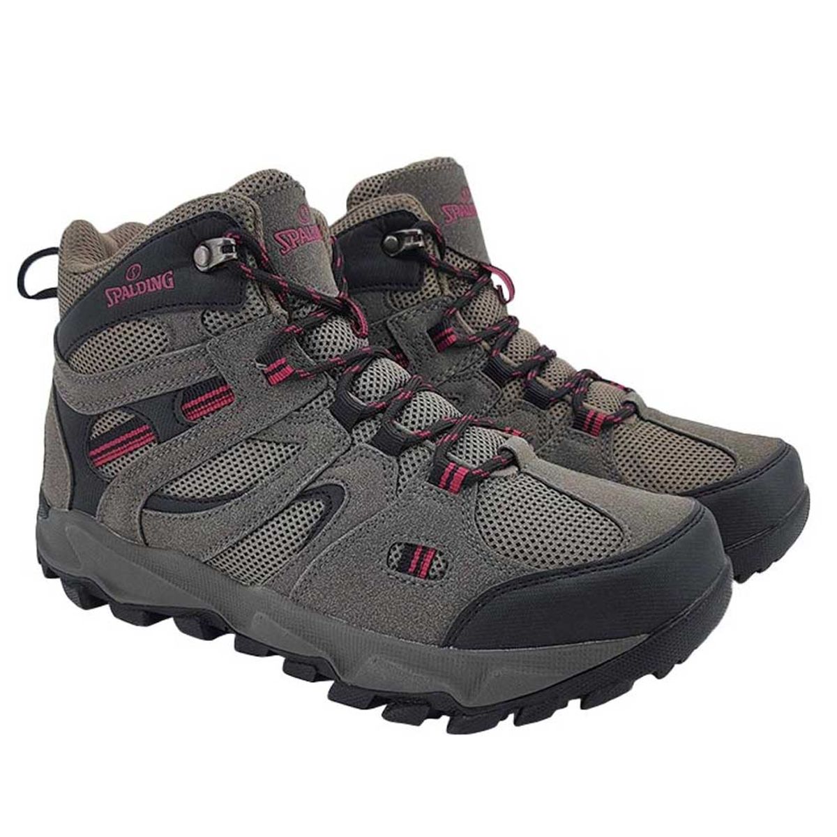 SPALDING - Zapatilla Outdoor Mujer ZFC3009 Gris Morado Spalding