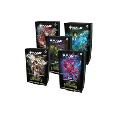 WIZARDS OF THE COAST - MTG: Pack 5 Secrets of Strixhaven Commander Display INGLES