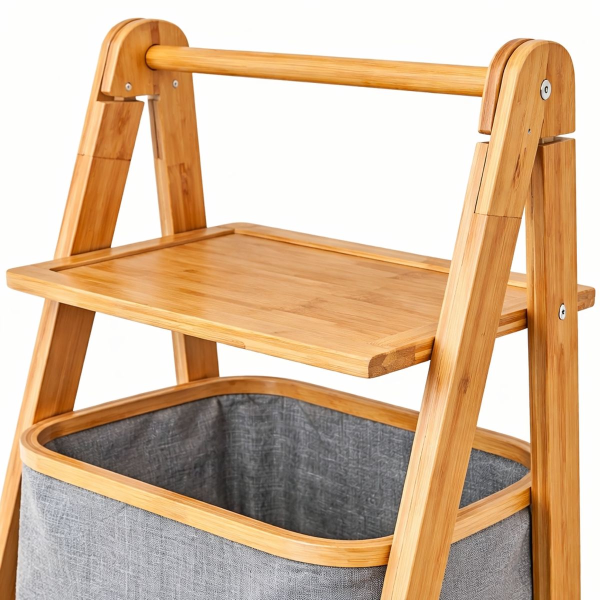 SPACE HOME - Organizador De Bambú Plegable 3 Niveles