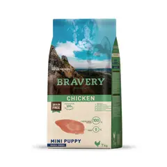 BRAVERY - Chicken Puppy Razas Pequeñas 7 kg Perro