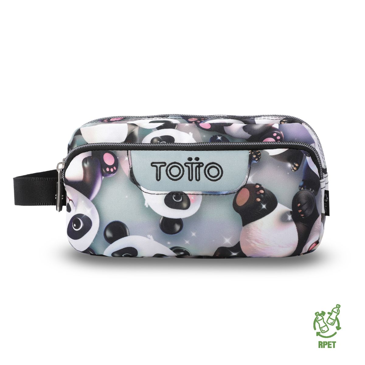 TOTTO - Estuche Multiuso Agapec Grande Gris Niña