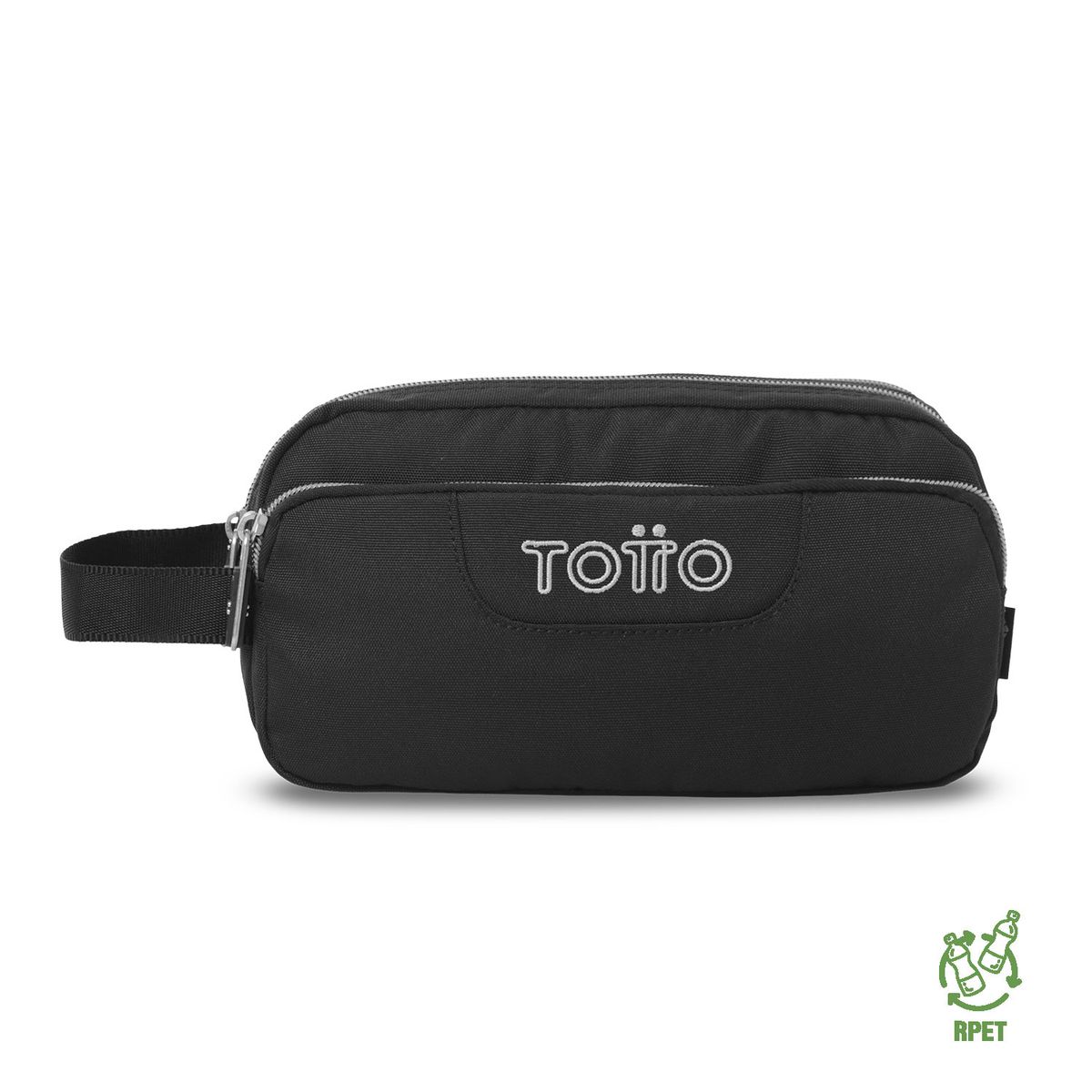 TOTTO - Estuche Multiuso Agapec Ecole Solid Grande Negra