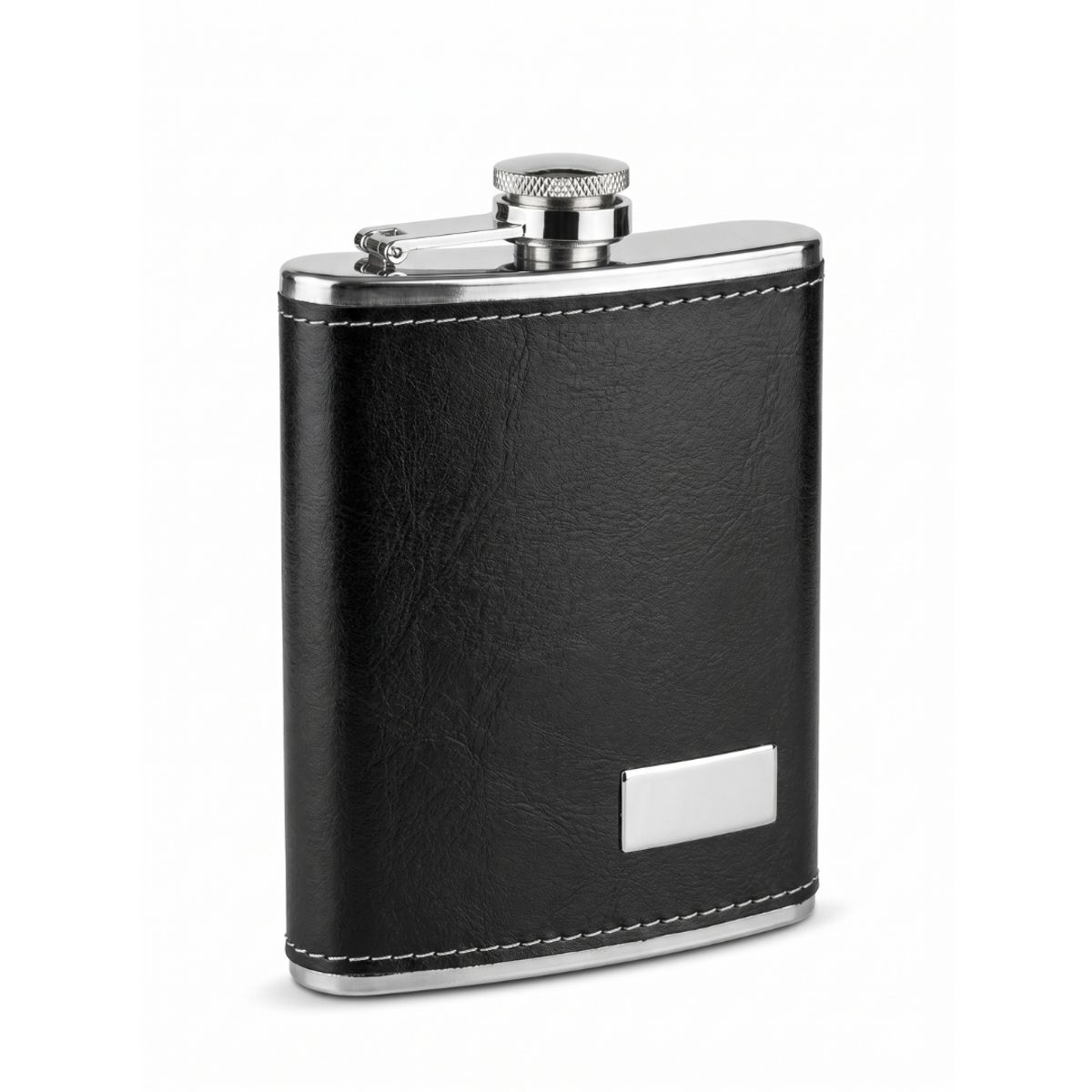 GENERICO - Petaca Whisky 8Oz Licorera para Regalo Ecocuero