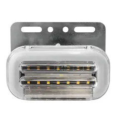 GENERICO - Pack X4 Luz Led Lateral De Camión Indicador Rampla 24v 20led