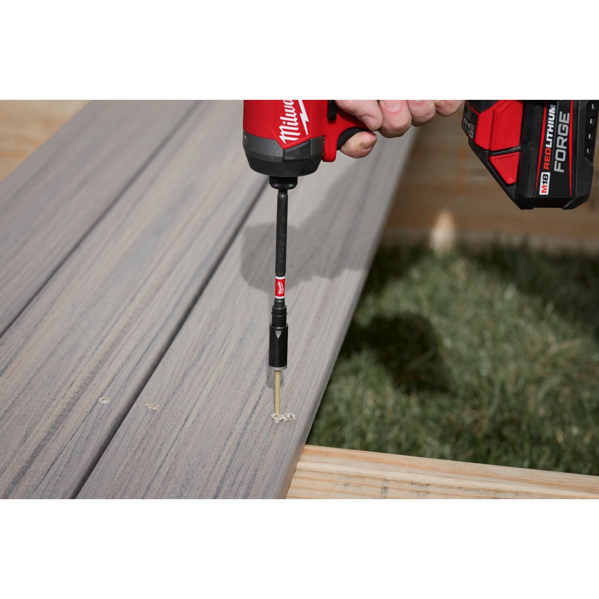 MILWAUKEE - Porta Puntas Extensión Magnética De Impacto 15 cm Milwaukee 48-32-7904