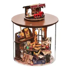 TIOZONEY - Kit de casa de muñecas en miniatura