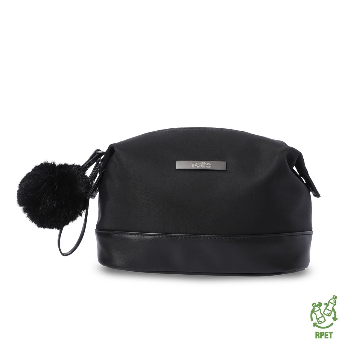 TOTTO - Cosmetiquero Multiuso Adelaide Grande Negra