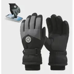 GENERICO - Guantes térmicos invierno para nieve o moto adulto