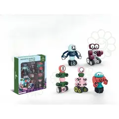TIOZONEY - 5 PCS Bloques de construcción de juguetes para niños
