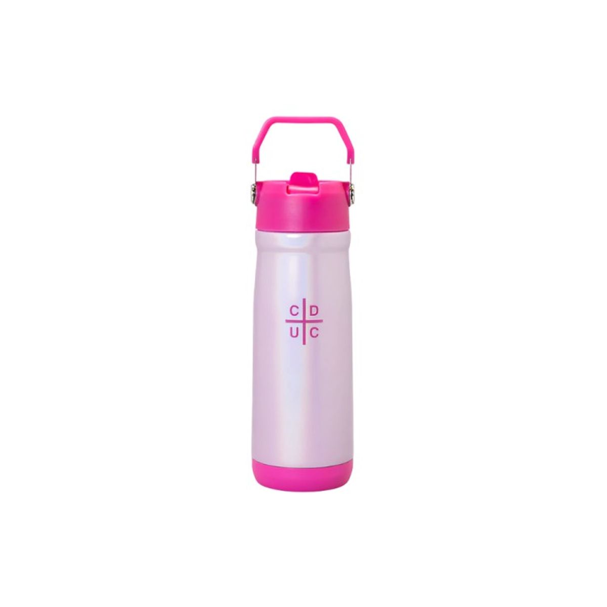PONTIFICIA UNIVERSIDAD CATOLICA DE CHILE - BOTELLA MANGO 650ML PINK U CATOLICA