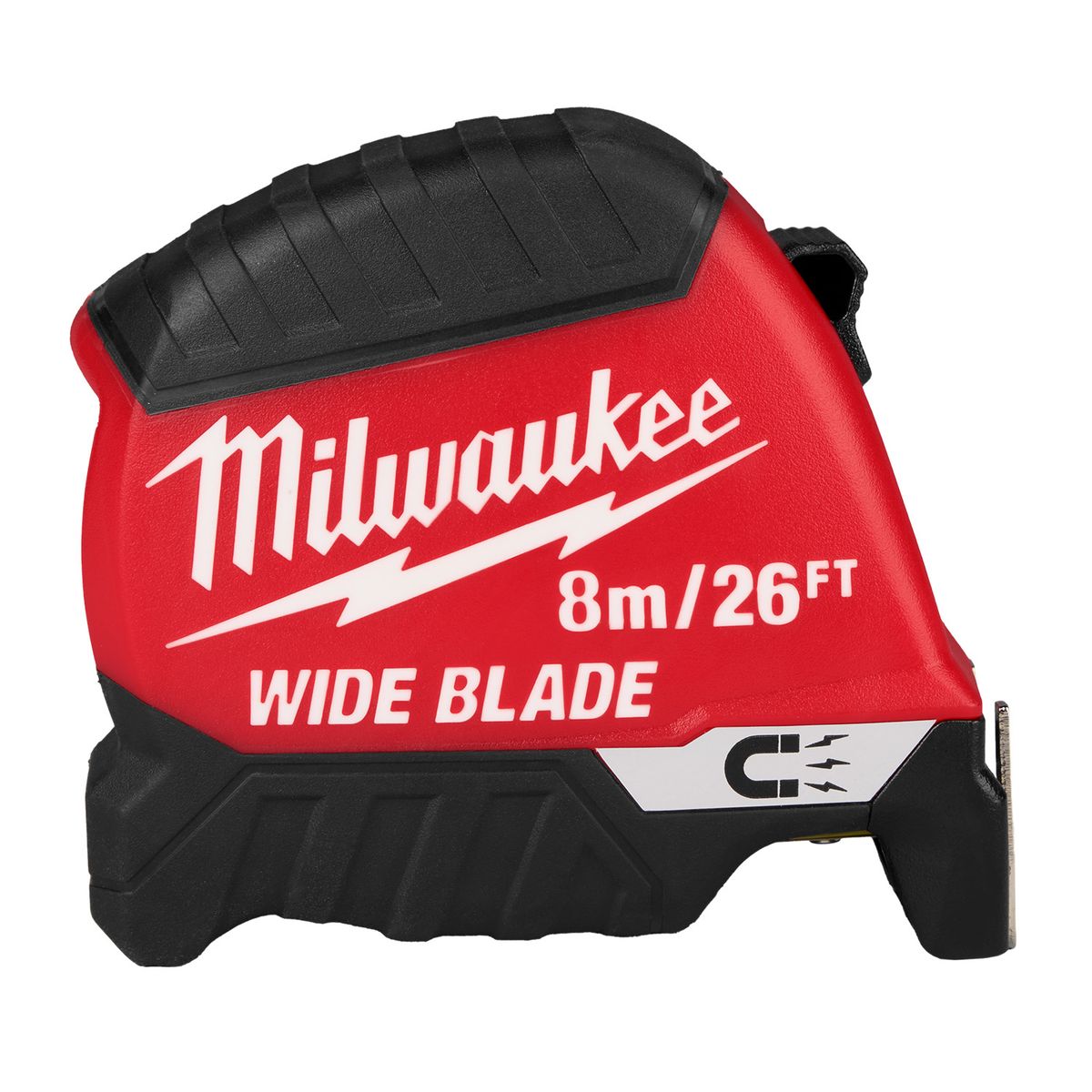 MILWAUKEE - Huincha De Medir 8 Mt Milwaukee Punta Magnética Hoja Ancha 48-22-1226M