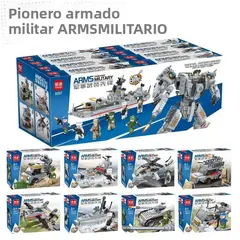 TIOZONEY - Juguete Para Niños Set de Armado Militar Armables