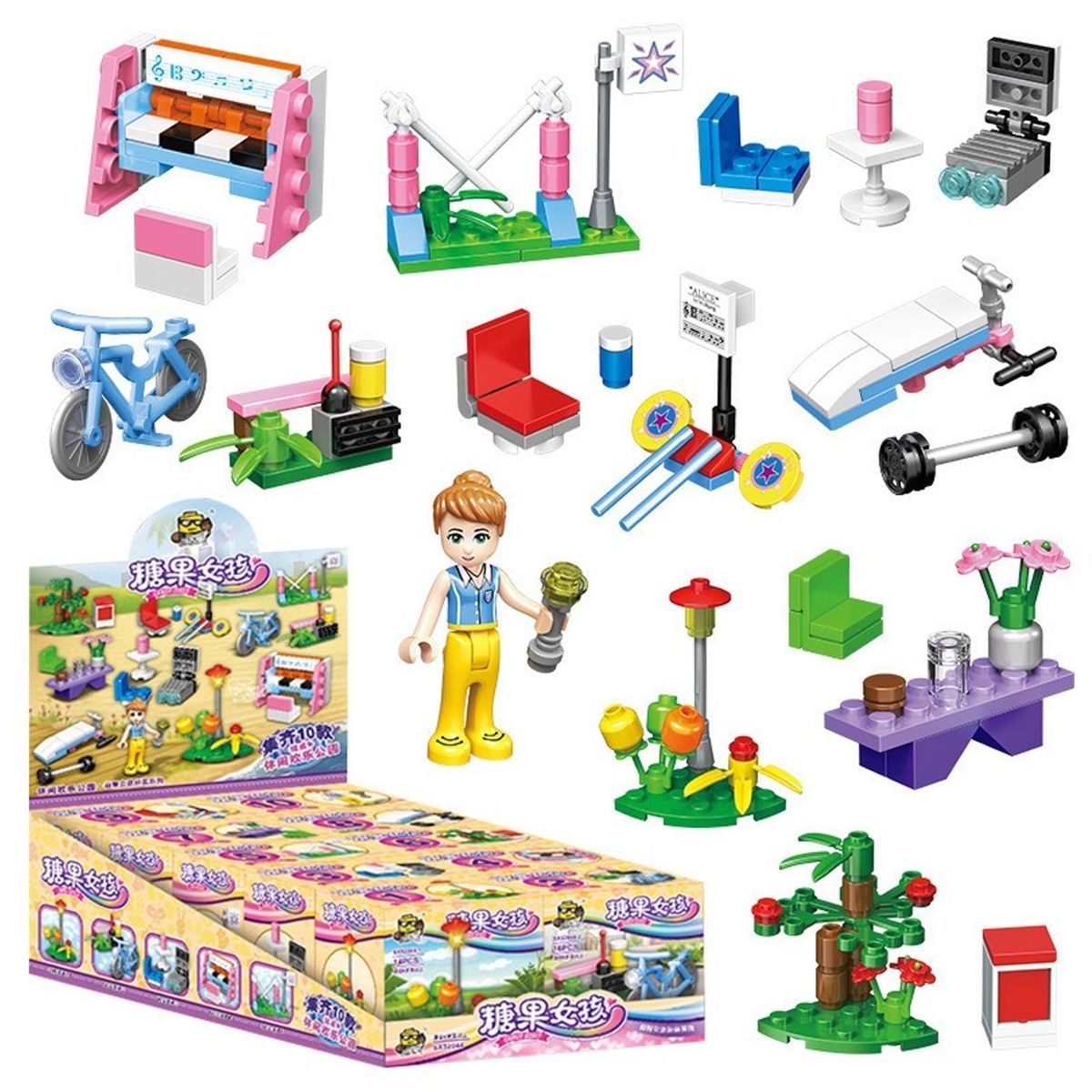TIOZONEY - Juguete Para Niños Set de Jardinera Armables