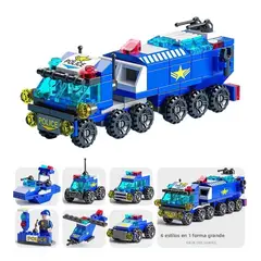 TIOZONEY - Juguete Para Niños Set De Policia Armable