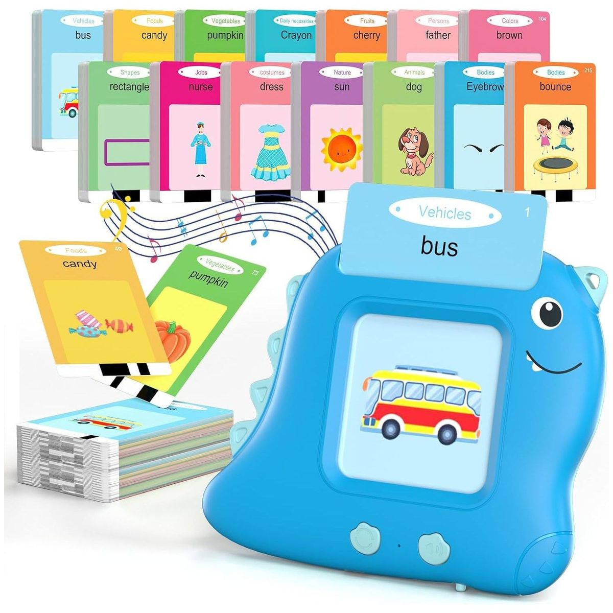 TIOZONEY - Tarjetas didácticas bilingües en español