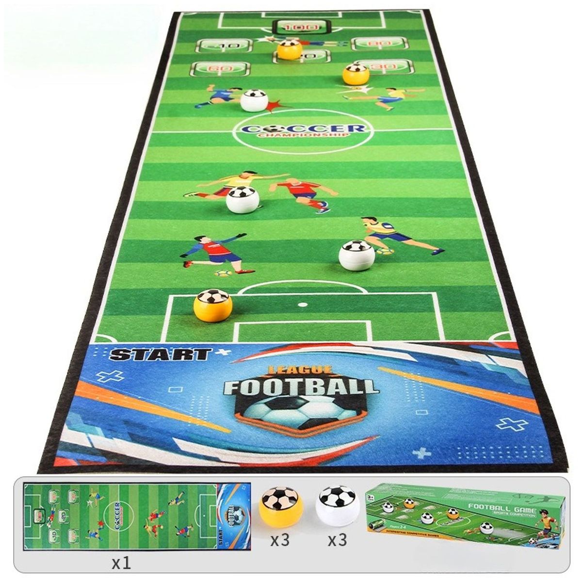 TIOZONEY - Juego de fútbol de mesa