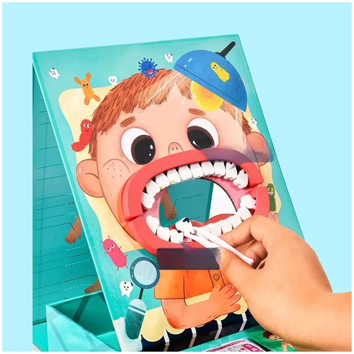 TIOZONEY - Juego De Roles Dentista Set Odontólogo Premium Niños
