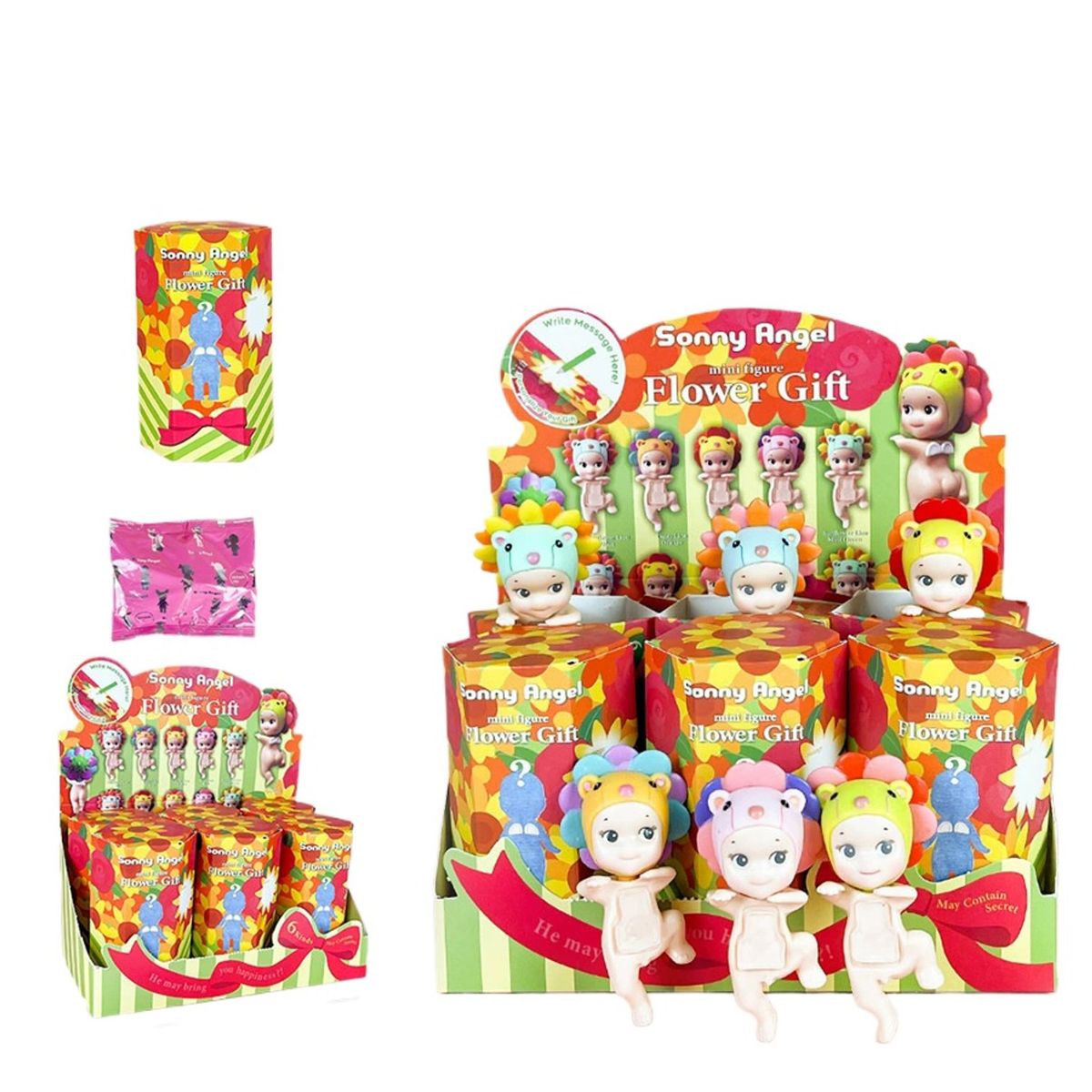 TIOZONEY - 1pc Sonny Angel Caja Sopresa 9cm Coleccionable