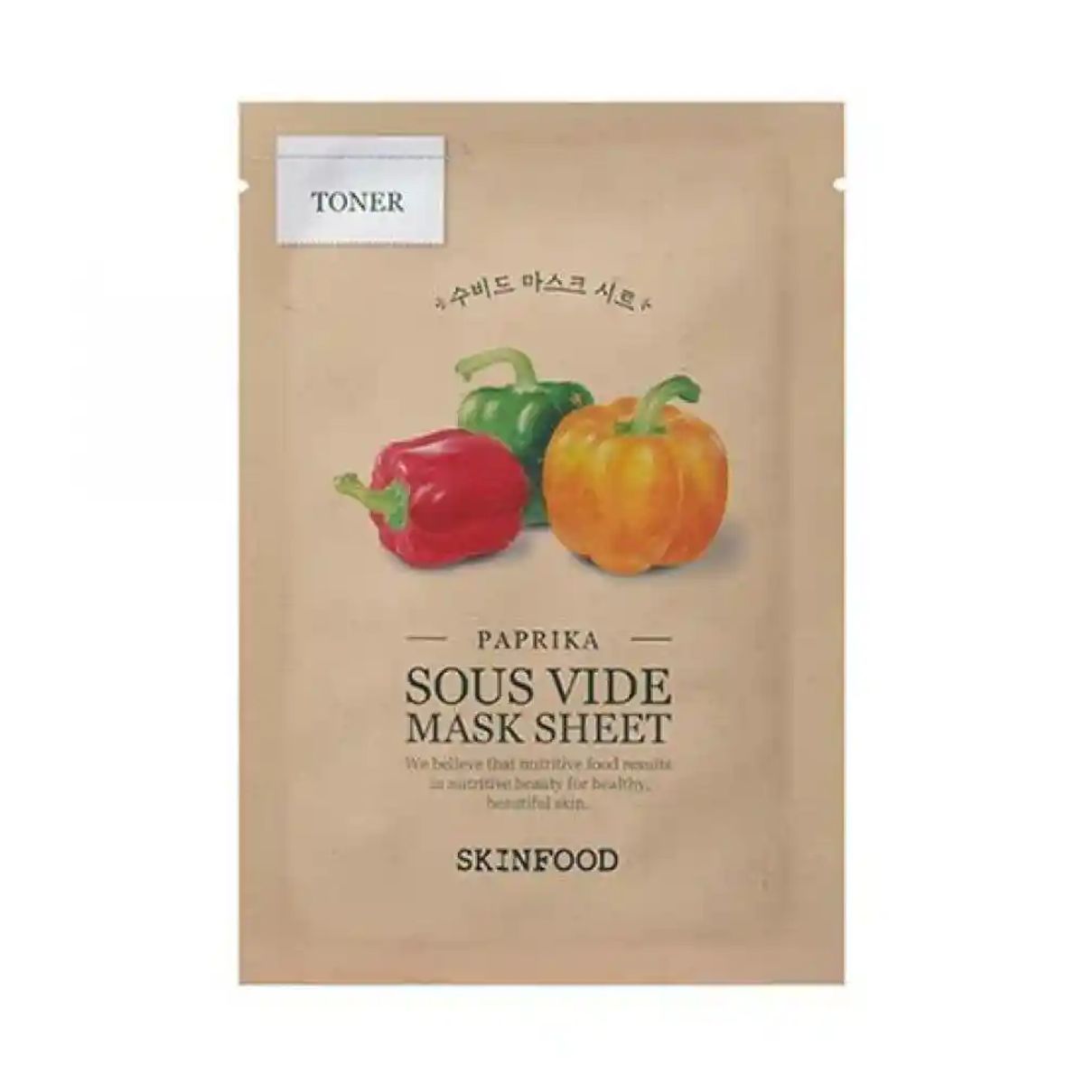SKIN FOOD - Skinfood  Mascarilla en hoja Sous Vide de pimentón