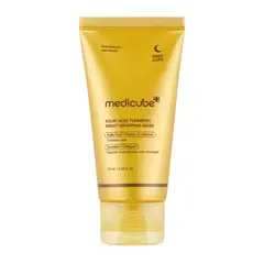 MEDICUBE - Mascarilla nocturna envolvente con ácido kójico y cúrcuma 75 ml