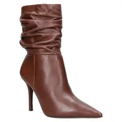 MINGO - Bota Mujer Formal Marrón oscuro