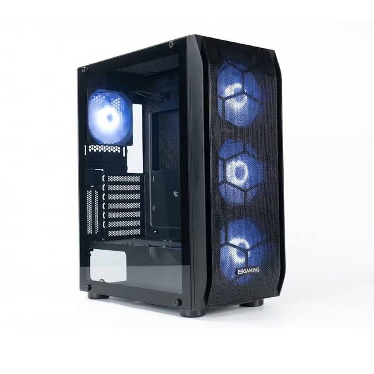 GENERICO - Gabinete Gamer ESGAMING Y03-BK - Negro, E-ATX