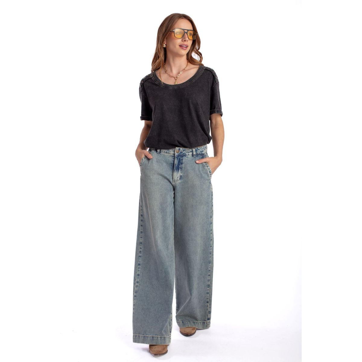 EFESIS - Polera Regular Manga Corta Mujer