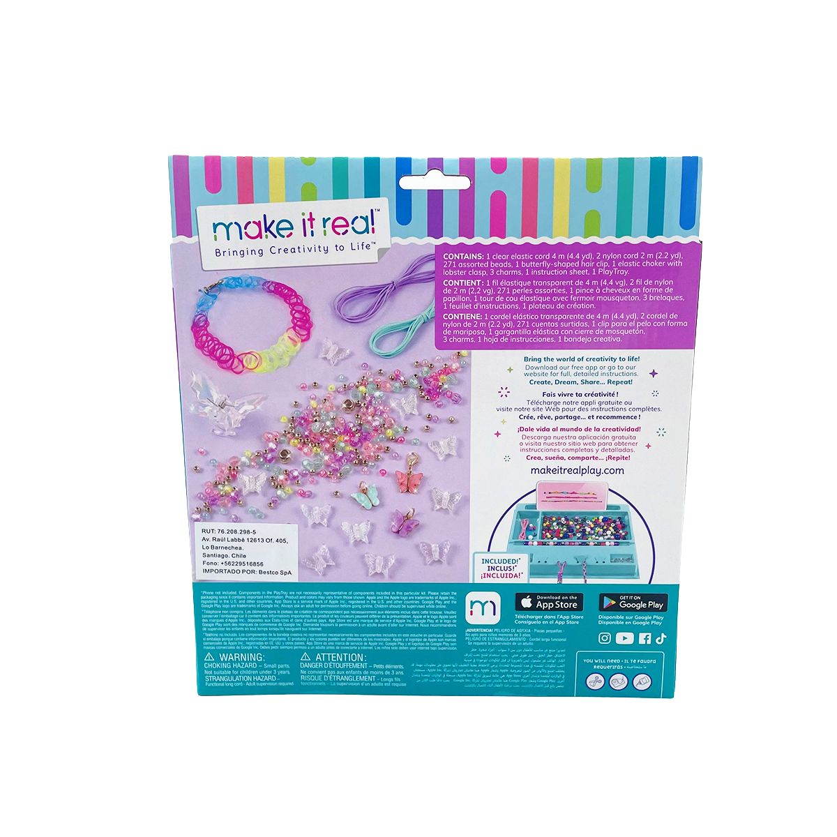 MAKE IT REAL - Pulseras Mariposas Make It Real