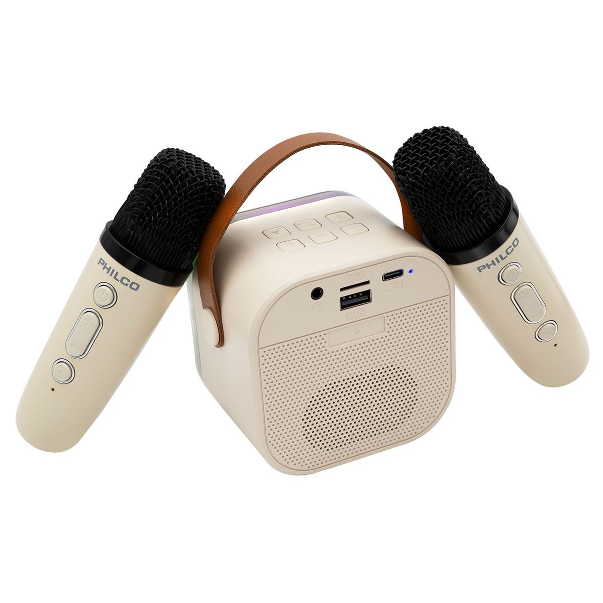 PHILCO - PARLANTE KARAOKE 2 MIC TWS PHILCO