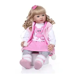 TIOZONEY - Muñeca bebe reborn vinilo de silicona juguetes