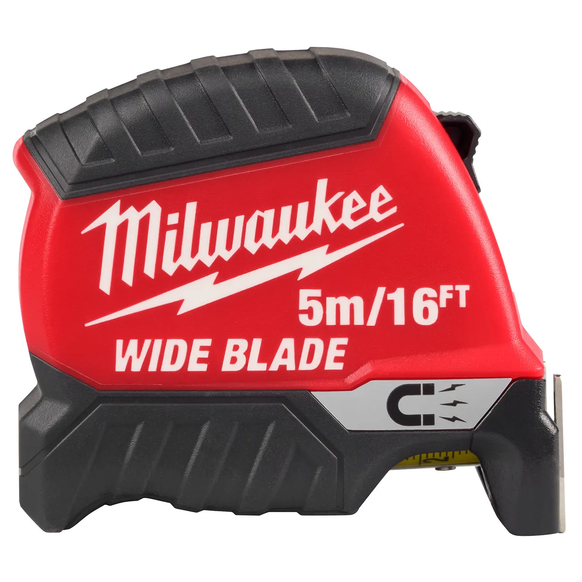 MILWAUKEE - Huincha De Medir 5 Mt Milwaukee Punta Magnética Hoja Ancha 48-22-1217M