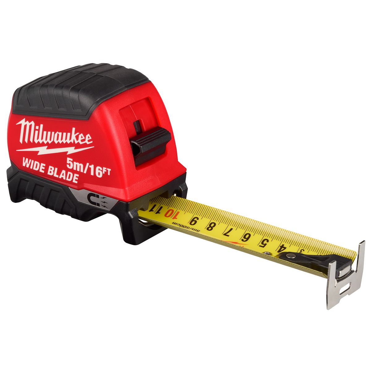 MILWAUKEE - Huincha De Medir 5 Mt Milwaukee Punta Magnética Hoja Ancha 48-22-1217M
