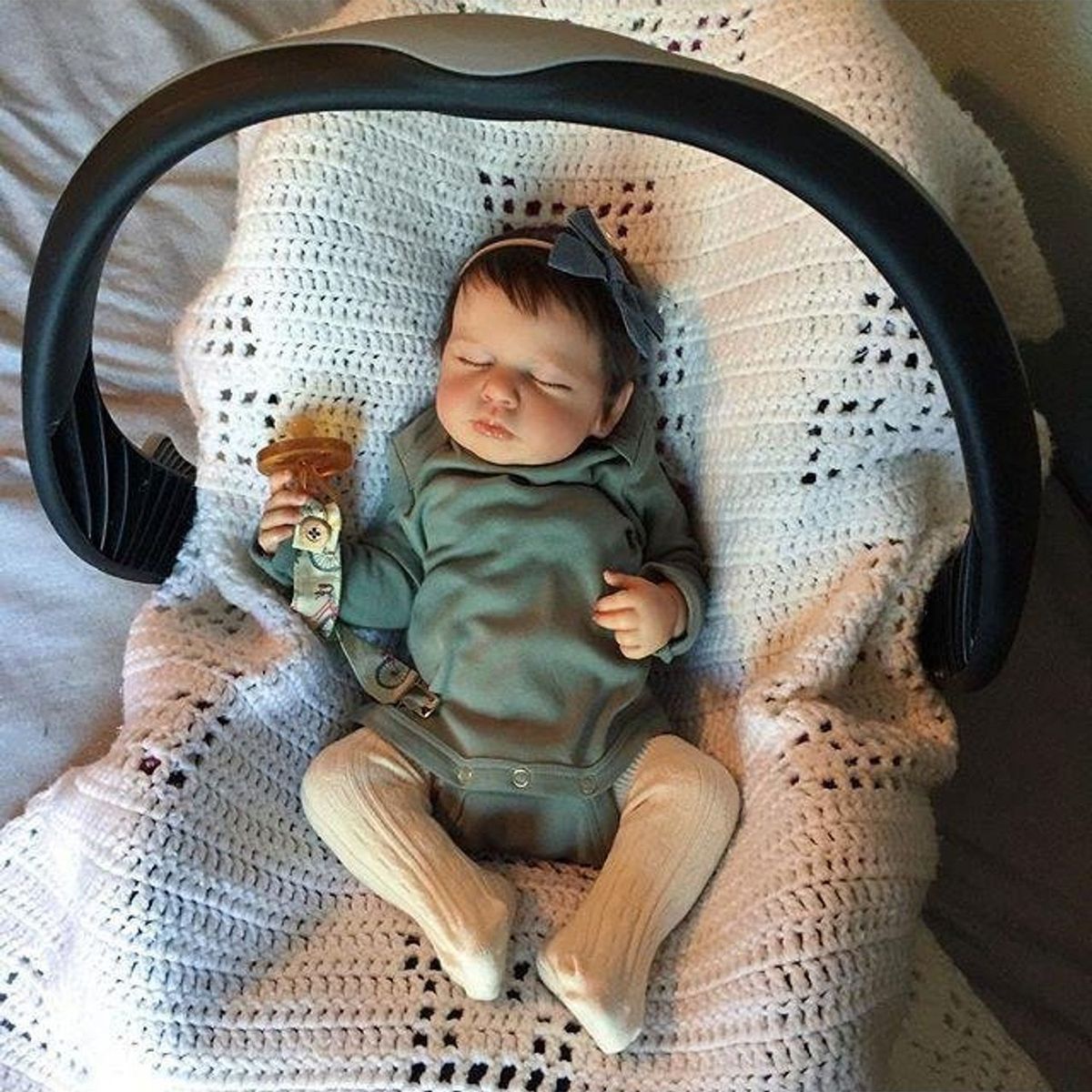 TIOZONEY - Muñeca bebe reborn vinilo de silicona juguetes para 50cm