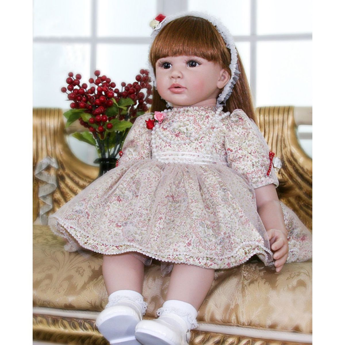 TIOZONEY - Muñeca bebe reborn vinilo de silicona juguetes.