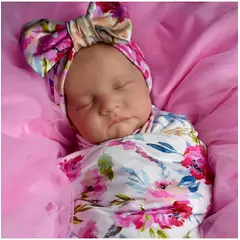 TIOZONEY - Muñeca bebe reborn vinilo de silicona juguetes para 49cm