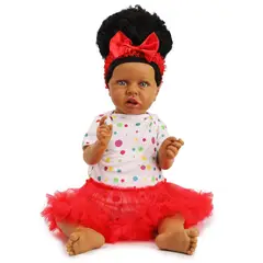 TIOZONEY - Muñeca bebe reborn vinilo de silicona juguetes para 55cm