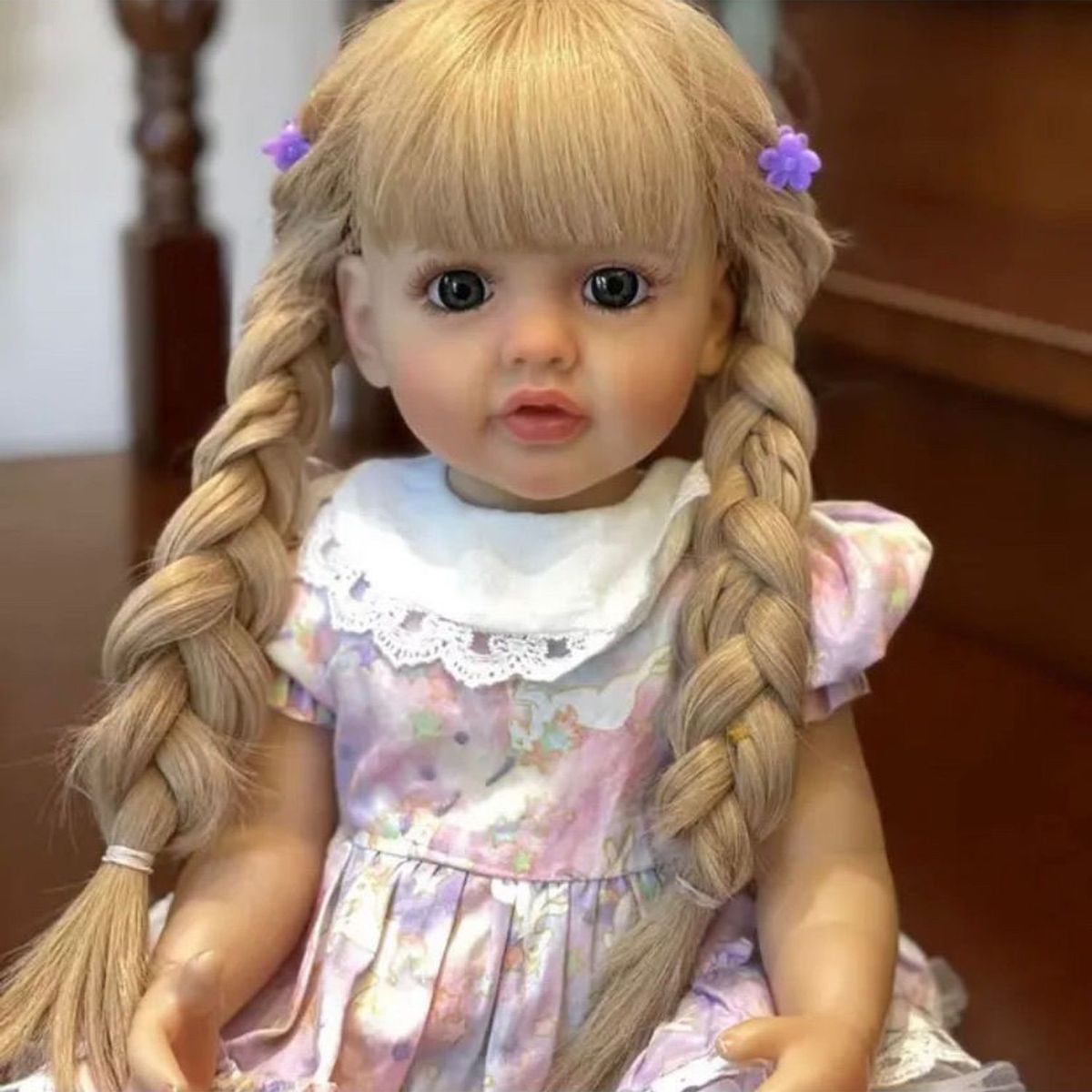 TIOZONEY - Muñeca bebe reborn vinilo de silicona juguetes para 55cm