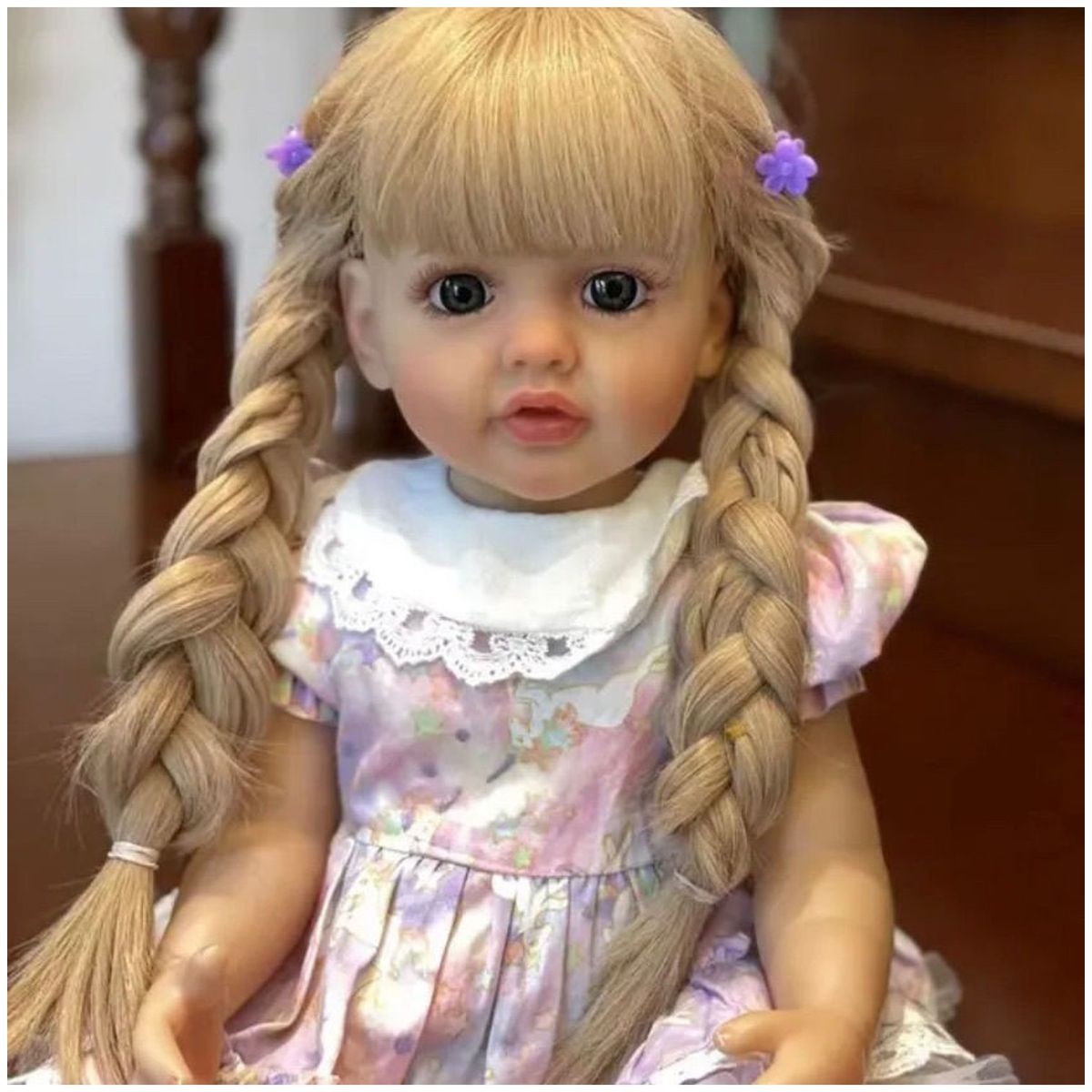 TIOZONEY - Muñeca bebe reborn vinilo de silicona juguetes para 55cm