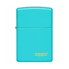 ZIPPO - Classic Flat Turquoise Logo