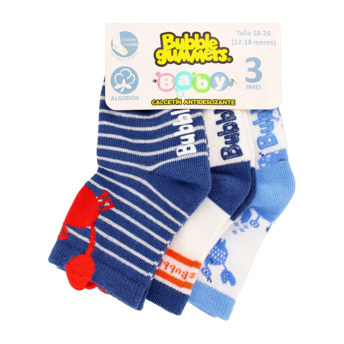 BUBBLE GUMMERS - Calcetines Niño Bubblegummers Crab