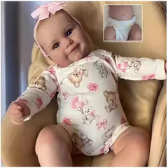 TIOZONEY - Muñeca bebe reborn vinilo de silicona juguetes para 50cm