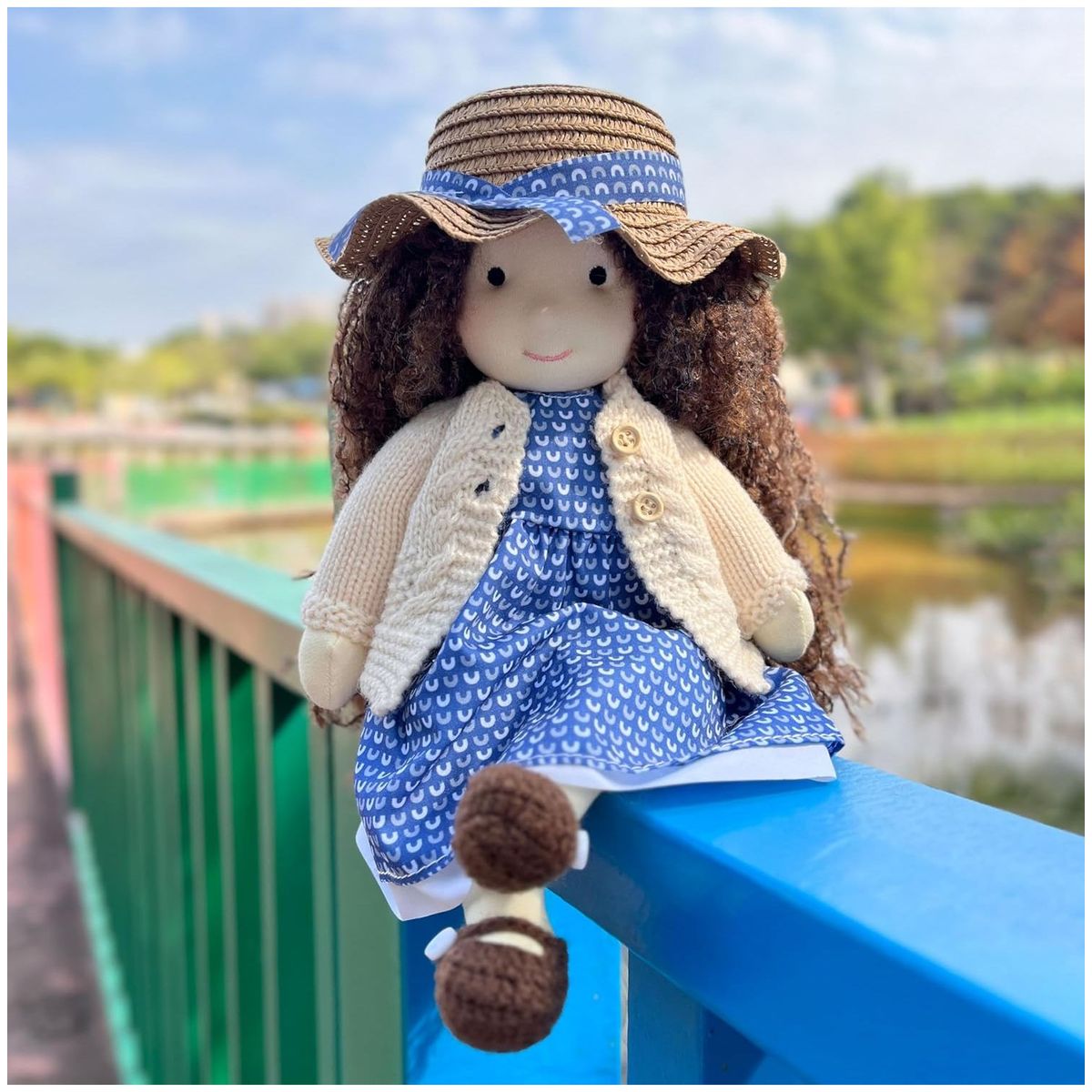 TIOZONEY - Muñeca de peluche personalizada para niños