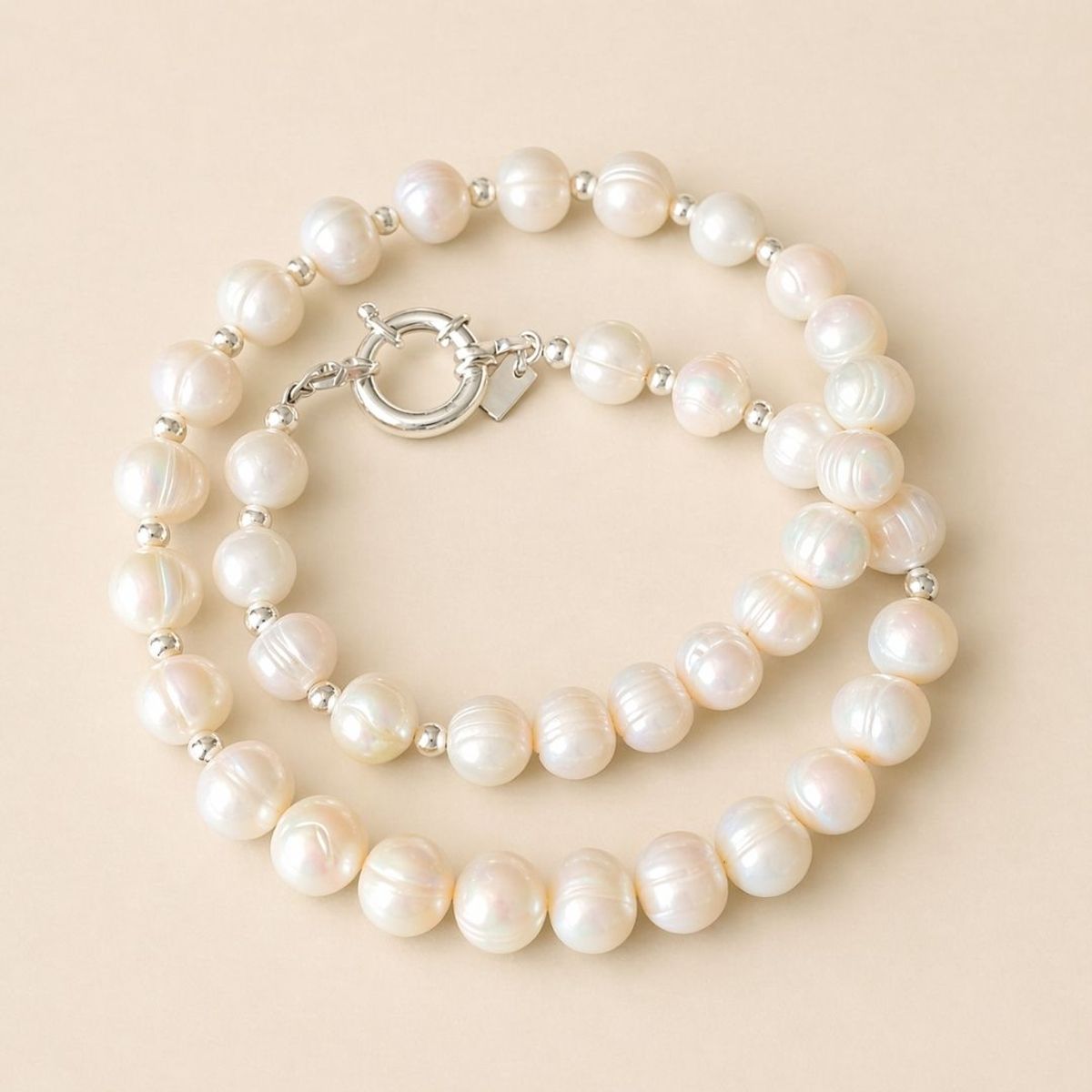 MALEVO JOYAS - Collar CHUNKY PEARLS