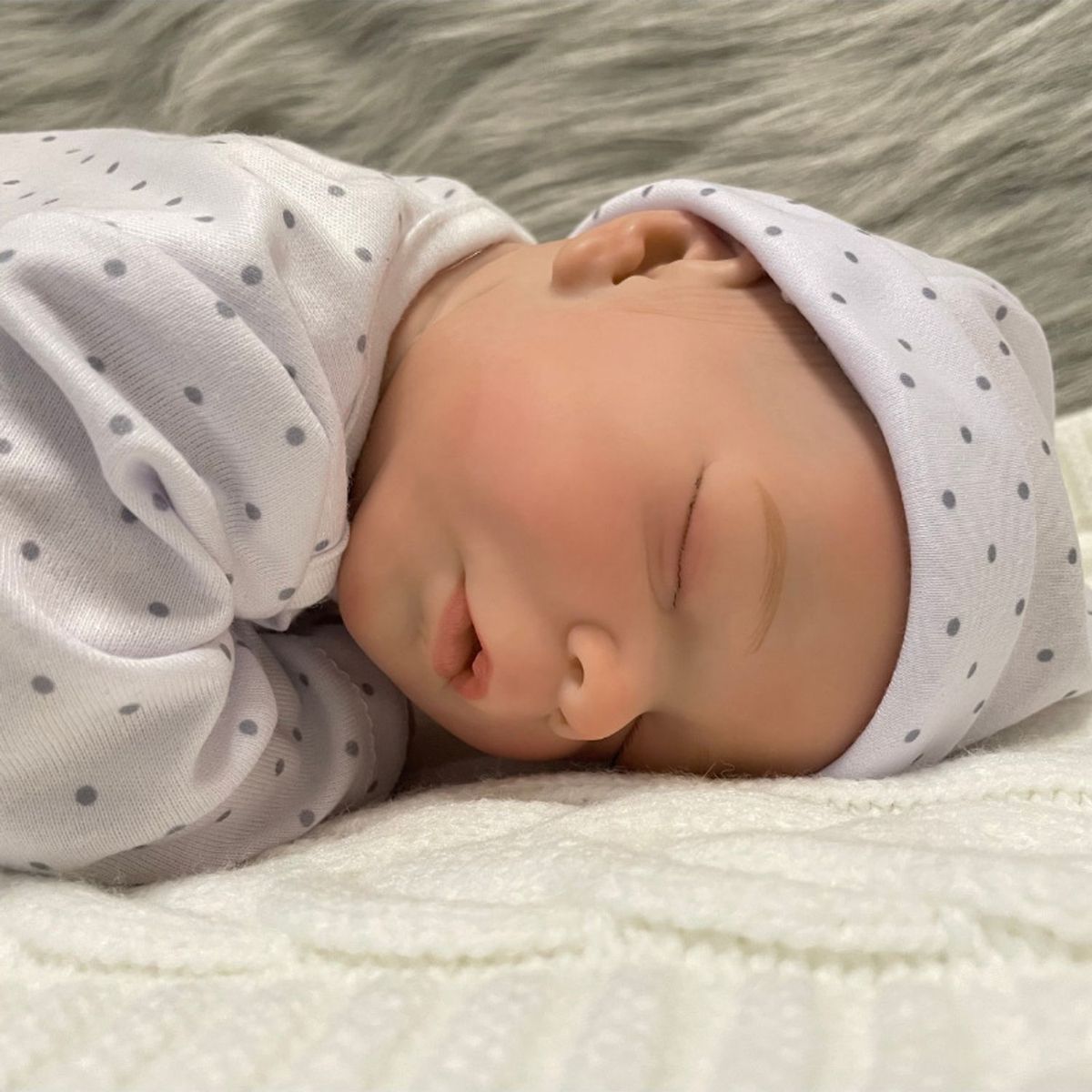TIOZONEY - Muñeca bebe reborn vinilo de silicona juguetes para 43cm