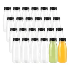 GENERICO - Botellas Plasticas Transparentes Botella Con Tapa 300ml Botellas Transparentes BELUG
