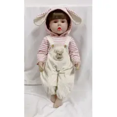 TIOZONEY - Muñeca bebe reborn vinilo de silicona juguetes para 50cm