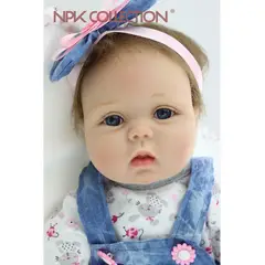 TIOZONEY - Muñeca bebe reborn vinilo de silicona juguetes.