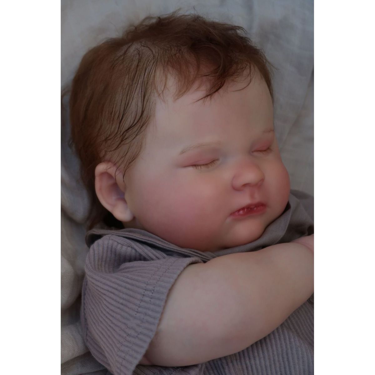 TIOZONEY - Muñeca bebe reborn vinilo de silicona juguetes para 50cm